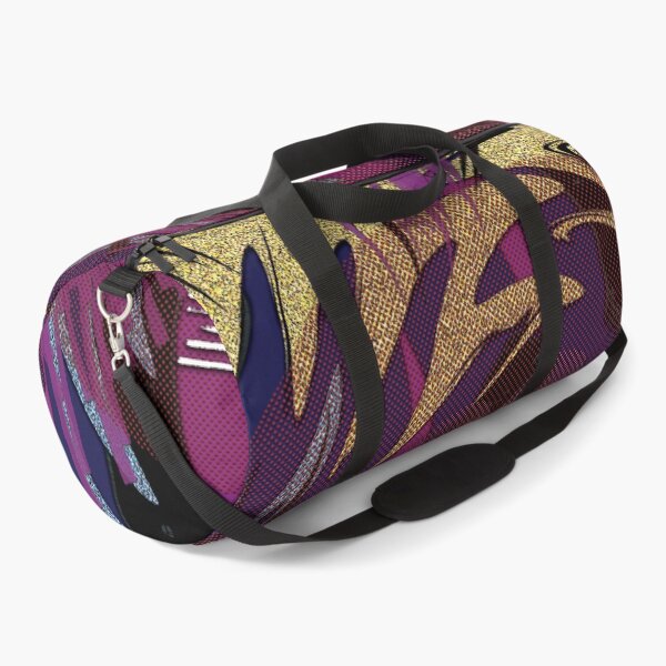 Item preview, Purple Gold Abstract Digital Art designed and sold by karinasalwaszka.