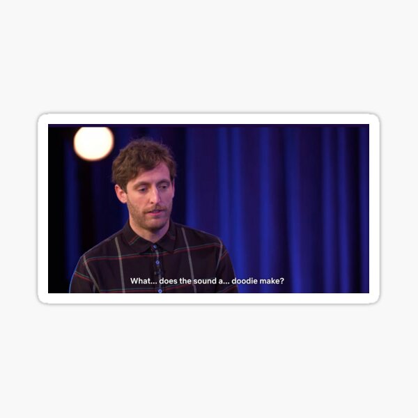 Doodie sounds middleditch and schwartz Sticker