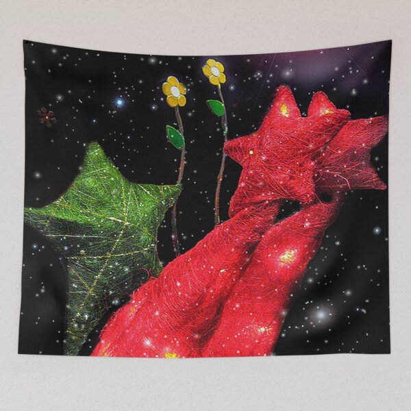 Item preview, Christmas Stars and Flowers designed and sold by Maria  Gonzalez.