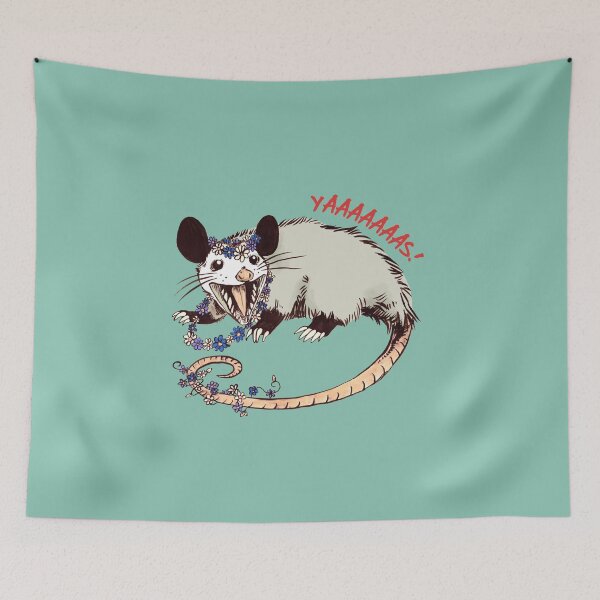Item preview, Daisy Chain Opossum Possum Yaaaas! designed and sold by SimplyKitt.