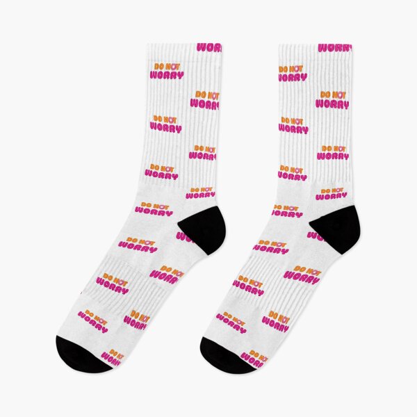 Item preview, DONUT WORRY (Dunkin Design) designed and sold by LiveAndGlow.