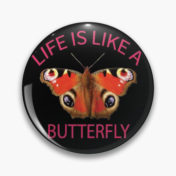 Item preview, Life is Like a Butterfly - Cute Monarch Gift designed and sold by redodaha.