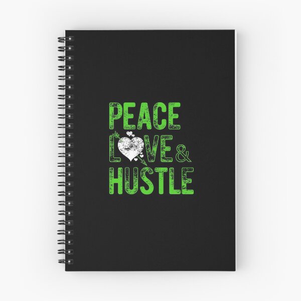 Item preview, Peace Love & Hustle, Heart, Hustle Mentality, Hustle Life designed and sold by HustleLife.