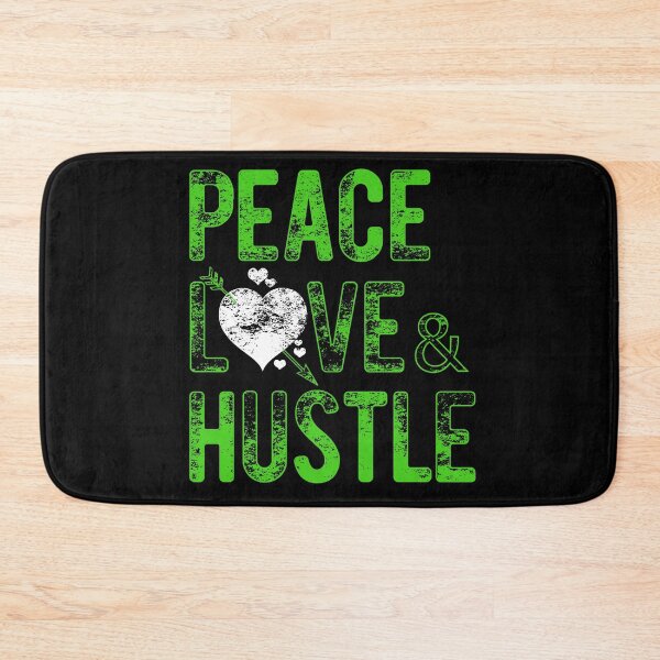 Item preview, Peace Love & Hustle, Heart, Hustle Mentality, Hustle Life designed and sold by HustleLife.