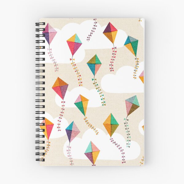 Item preview, Flying Kites {Ivory} Sky and Clouds designed and sold by Cecilia Mok.