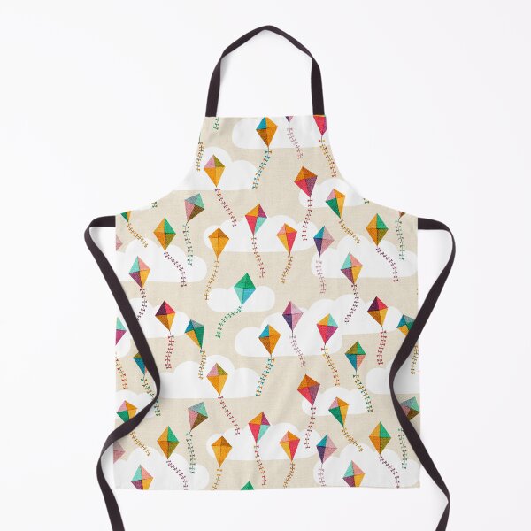 Item preview, Flying Kites {Ivory} Sky and Clouds designed and sold by Cecilia Mok.