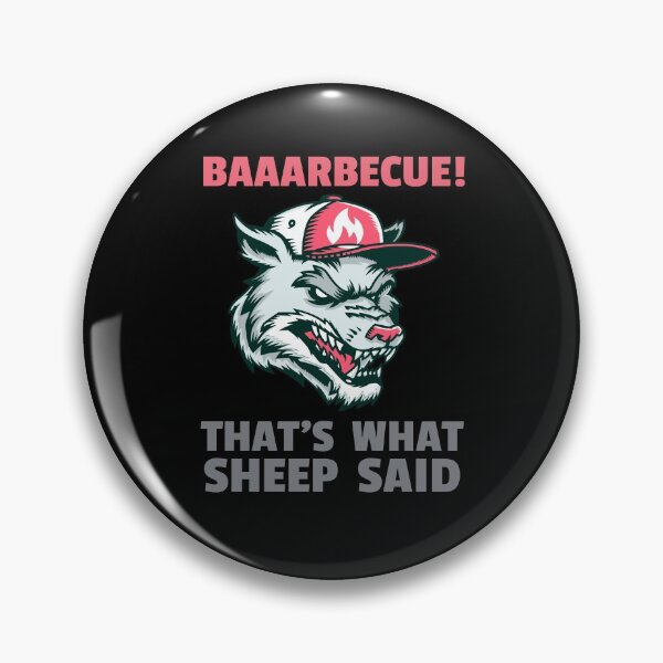 Item preview, Baaarbecue! That's What Sheep Said BBQ designed and sold by AndApArt.