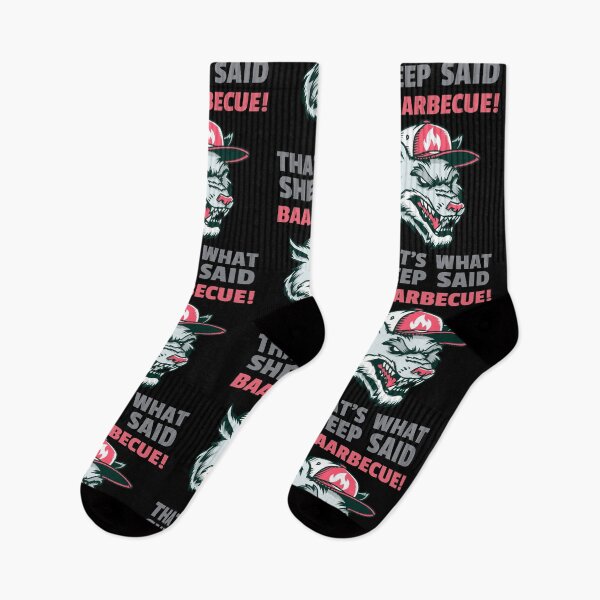 Item preview, Baaarbecue! That's What Sheep Said BBQ designed and sold by AndApArt.