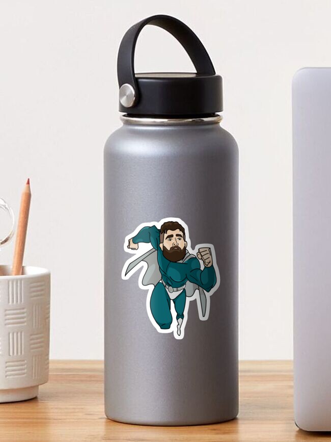 Jason Kelce Alternate Jersey Sticker for Sale by designsheaven