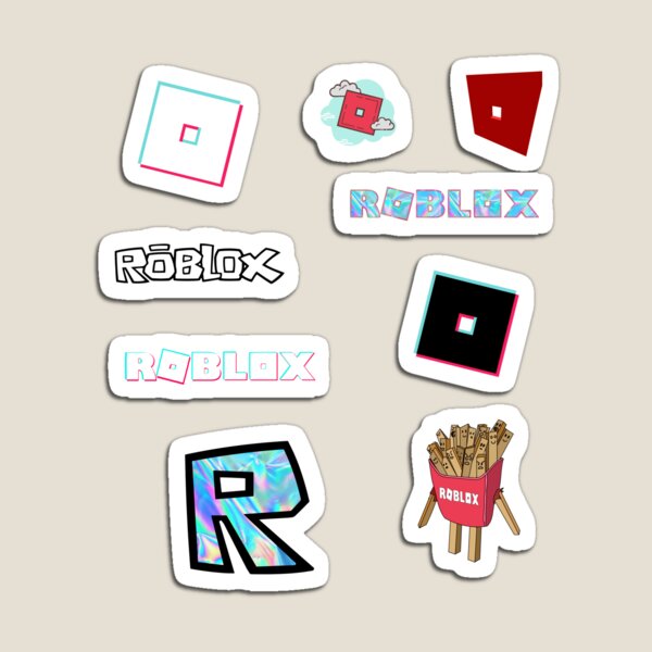 Roblox Sticker Pack Magnet By Stinkpad Redbubble - logo roblox letter r