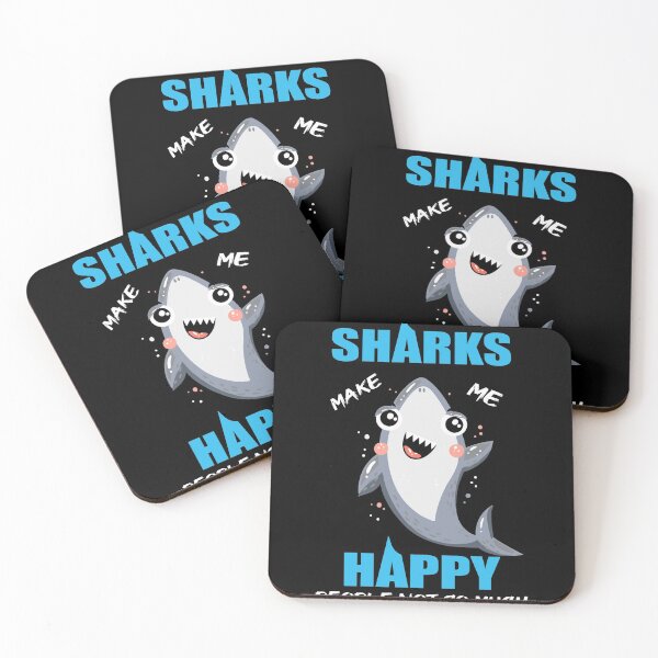 Item preview, Sharks Make Me Happy People Not So Much designed and sold by Tema EL.