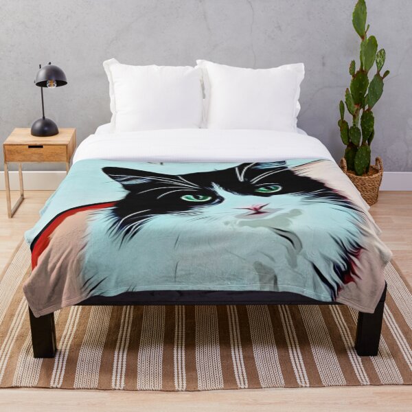 Item preview, Bonito gato. Lindo gato de esmoquin. Arte original del gato. Regalo de amante de los gatos. designed and sold by GraceTee.
