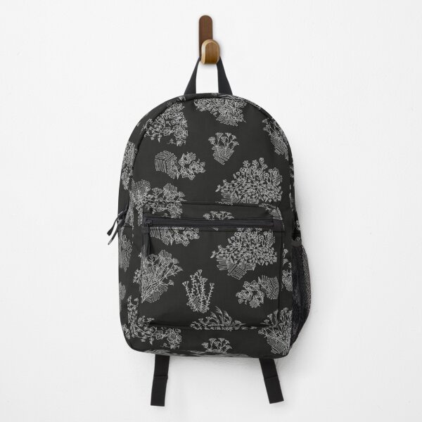 Item preview, Vintage Black and White Floral - Nanakusa The Seven Grasses of Autumn designed and sold by Charredsky.