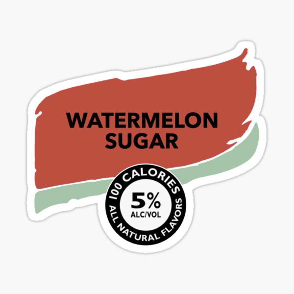 Watermelon Sugar WC Logo Sticker