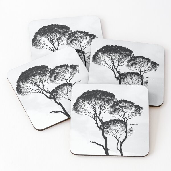 Item preview, Tree Silhouette - black and whiite designed and sold by ellis-vinyasa.