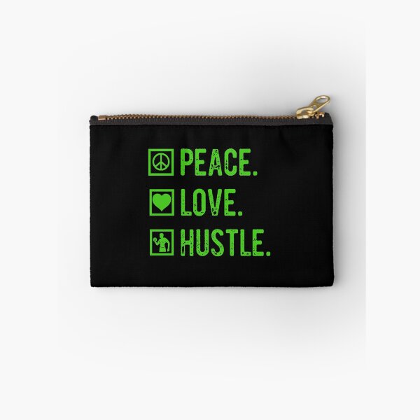 Item preview, Peace Love & Hustle, Icons, Heart, Hustle Mentality, Hustle Life designed and sold by HustleLife.