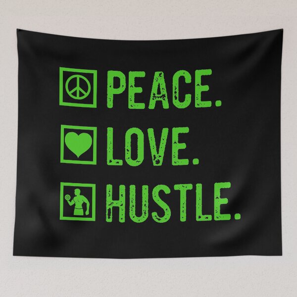 Item preview, Peace Love & Hustle, Icons, Heart, Hustle Mentality, Hustle Life designed and sold by HustleLife.