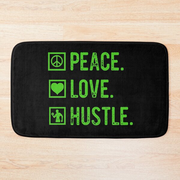 Item preview, Peace Love & Hustle, Icons, Heart, Hustle Mentality, Hustle Life designed and sold by HustleLife.