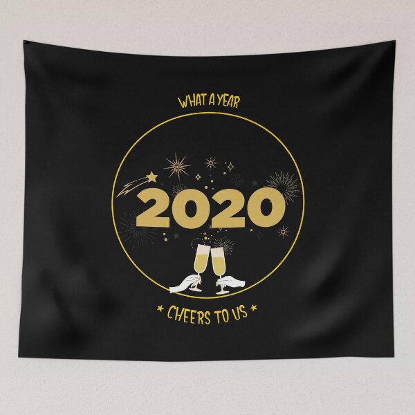 Item preview, 2020 What a year; Cheers to us designed and sold by K-LetterCo.