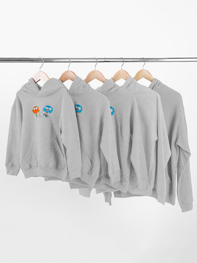 Alternate view of The amazing world of Gumball, Gumball and Darwin, What the what Kids Pullover Hoodie