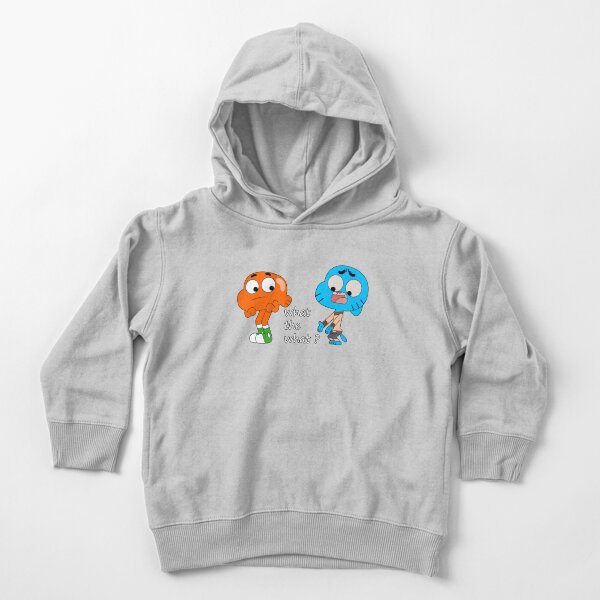 The amazing world of Gumball, Gumball and Darwin, What the what Toddler Pullover Hoodie