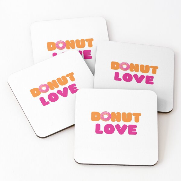 Item preview, DONUT LOVE (Dunkin Design) designed and sold by LiveAndGlow.