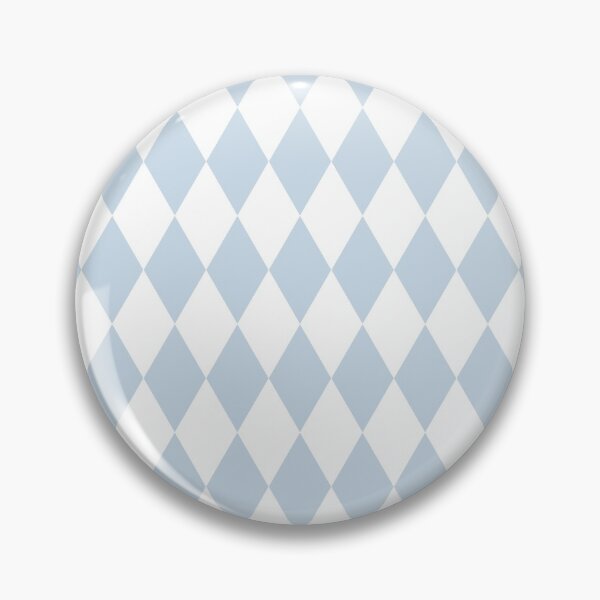 Item preview, Faded Denim Blue and White Diamond Pattern designed and sold by BleuSky.