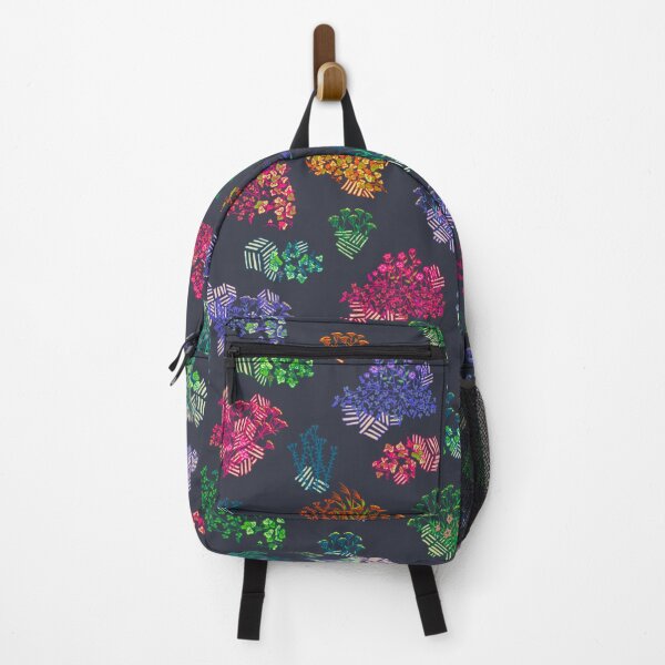 Item preview, Vintage Neon Rainbow Grey Floral - Nanakusa The Seven Grasses of Autumn designed and sold by Charredsky.