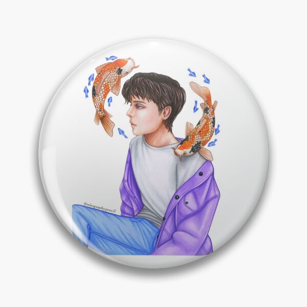 Item preview, Imagining Koi Fish  designed and sold by PeachyPencil.