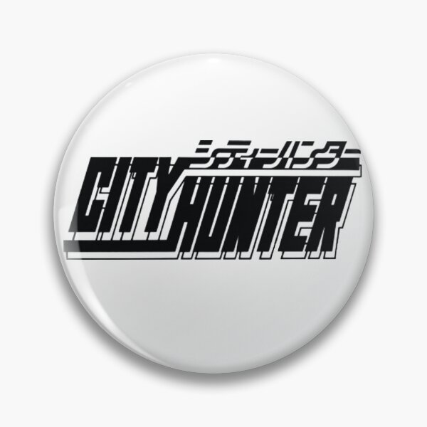 CITY HUNTER PICTURE FRAME PINS SET Hunter Pins City Metal Logo
