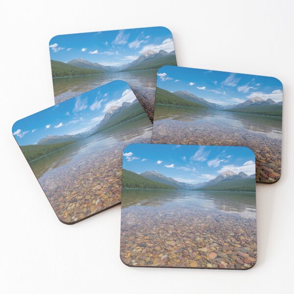 Item preview, Bowman Lake in Glacier National Park Montana designed and sold by mkopka.