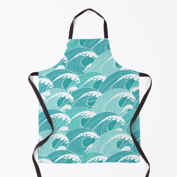 Item preview, Japanese Kimono waves pattern designed and sold by WelcomeToJapan.