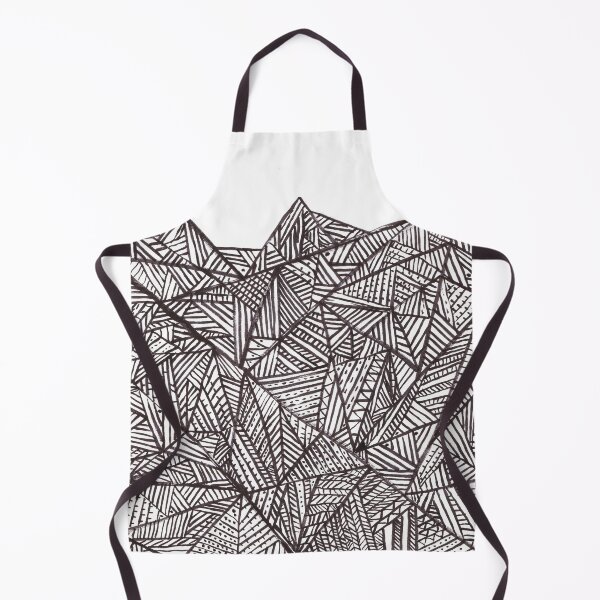 Item preview, Textured black triangles geometric doodle ink pattern designed and sold by Anna Lemos.