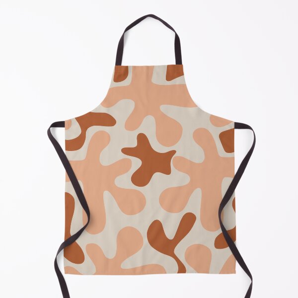 Item preview, Clay Time Abstract Pattern in Rust, Blush Salmon, and Taupe designed and sold by kierkegaard.