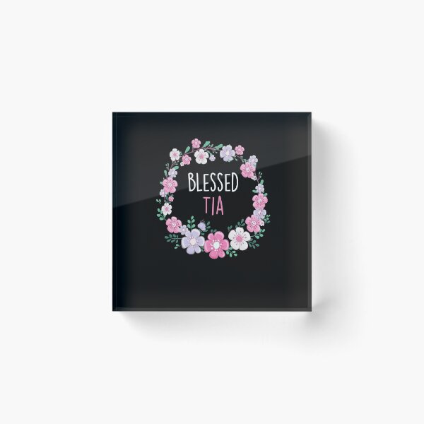 Item preview, Blessed Tia Mother's Day Tia Gift designed and sold by zedesignn.