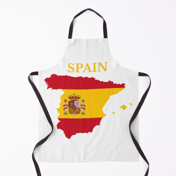 Item preview, Spain Map Flag designed and sold by marosharaf.