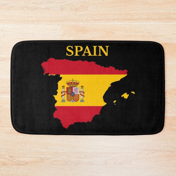 Item preview, Spain Map Flag designed and sold by marosharaf.