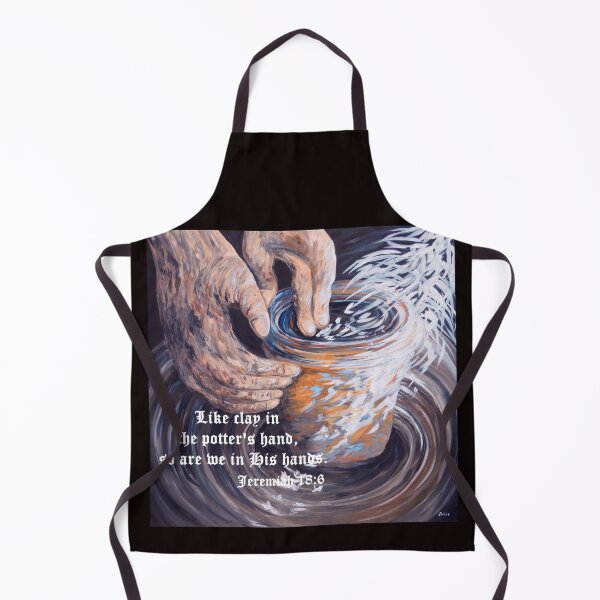 Item preview, In the Potter's Hands with Scripture designed and sold by EloiseArt.