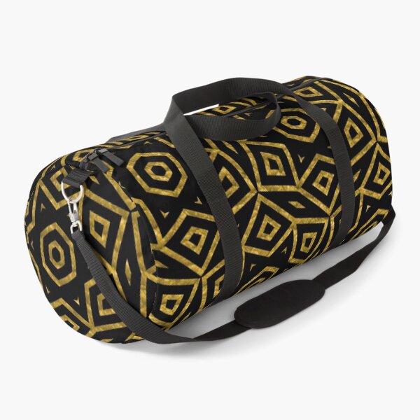 Item preview, Calm mosaic golden leather designed and sold by infleims.