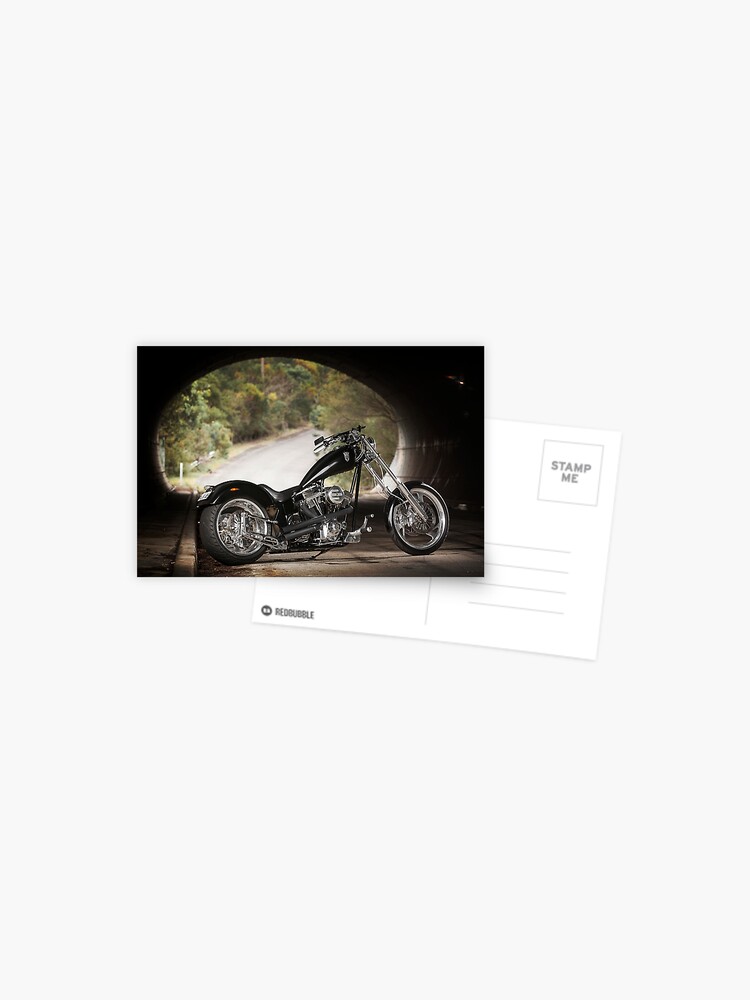 Harley Davidson Postcard Free Shipping 