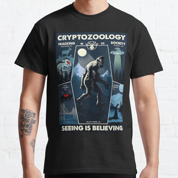 Cryptozoology Tracking Society Bigfoot Classic T-Shirt