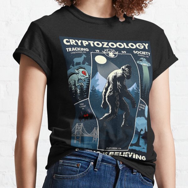 Cryptozoology Tracking Society Bigfoot Classic T-Shirt