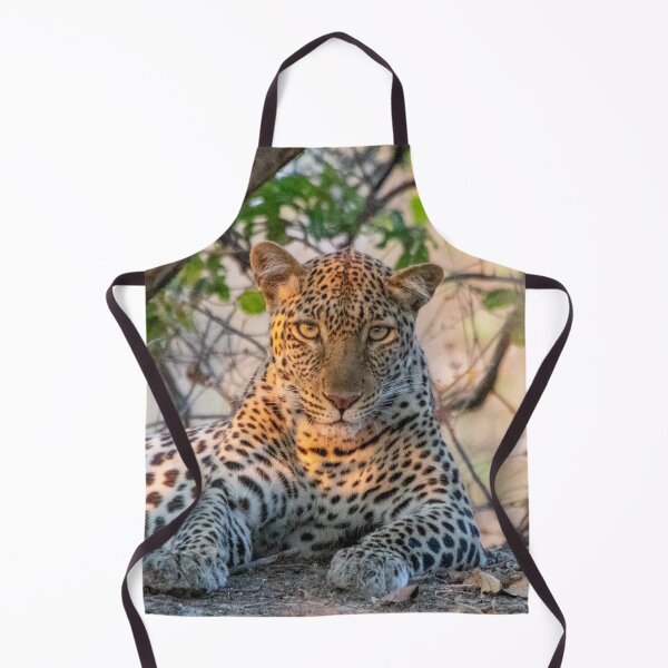 Item preview, Female leopard cat resting under a tree designed and sold by SafariByMarisa.
