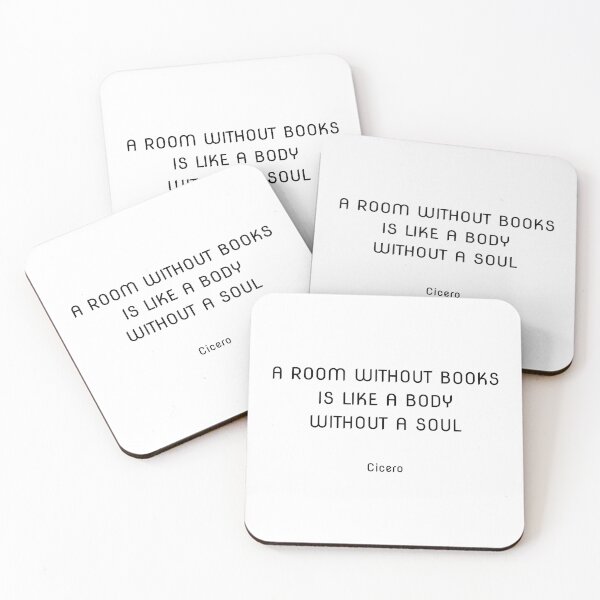 Item preview, A room without books is like a body without a soul - Cicero designed and sold by Inspirationmotivation.