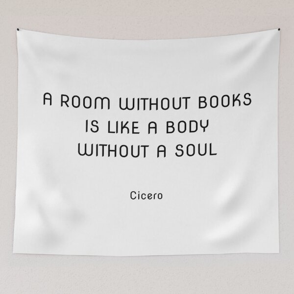 Item preview, A room without books is like a body without a soul - Cicero designed and sold by Inspirationmotivation.