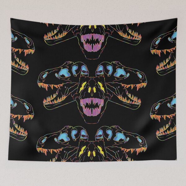 Item preview, Tri-Rex Neon Skulls designed and sold by SirCrim.