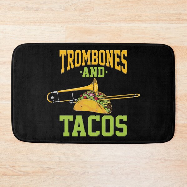 Item preview, Trombones and Tacos | Trombone Player Trombonist  designed and sold by Dancing Dolphin Crafts.