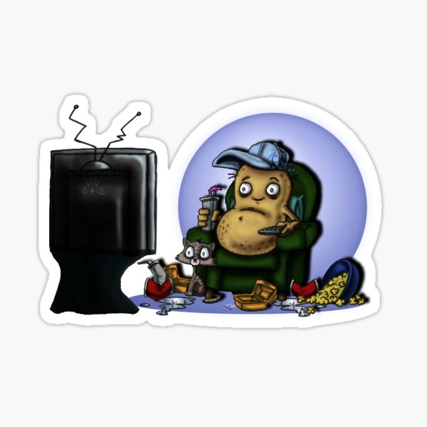 Item preview, Coach Potato designed and sold by Samuraibuni.