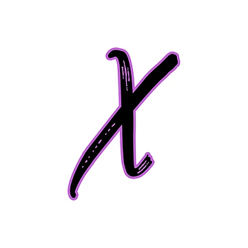 Artwork thumbnail, Letter X by RafaTakami