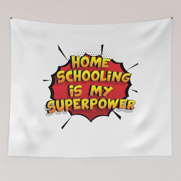 Item preview, Home Schooling is my Superpower Funny Design Home Schooling Gift designed and sold by Custom365.